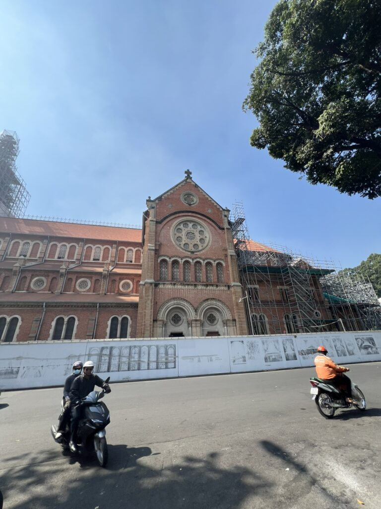 The Chapel Under Construction